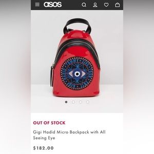 Limited Edition Tommy Hilfiger x Gigi Hadid Micro Backpack